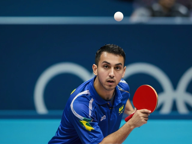 Hugo Calderano Enfrenta Adversário Espanhol em Busca de Vaga nas Quartas de Final do Tênis de Mesa Olímpico