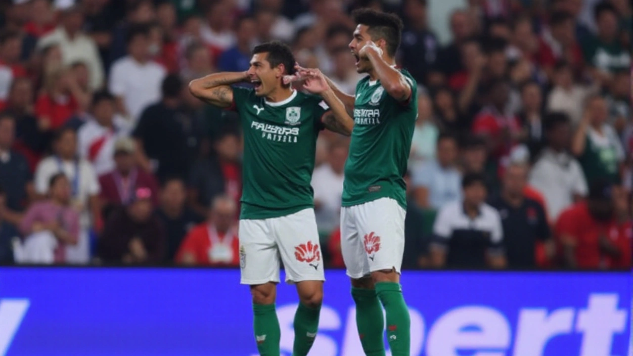 Palmeiras vence River Plate e abre vantagem nas quartas da Copa Libertadores