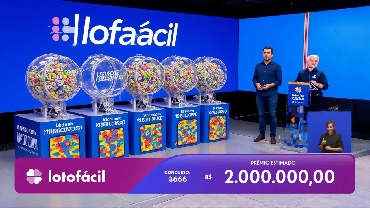 Sorteio da Lotofácil 3666: Um apostador fatura R$ 1,9 milhão